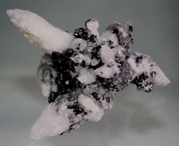 0665 - Calcite with Sphalerite Taxco.JPG