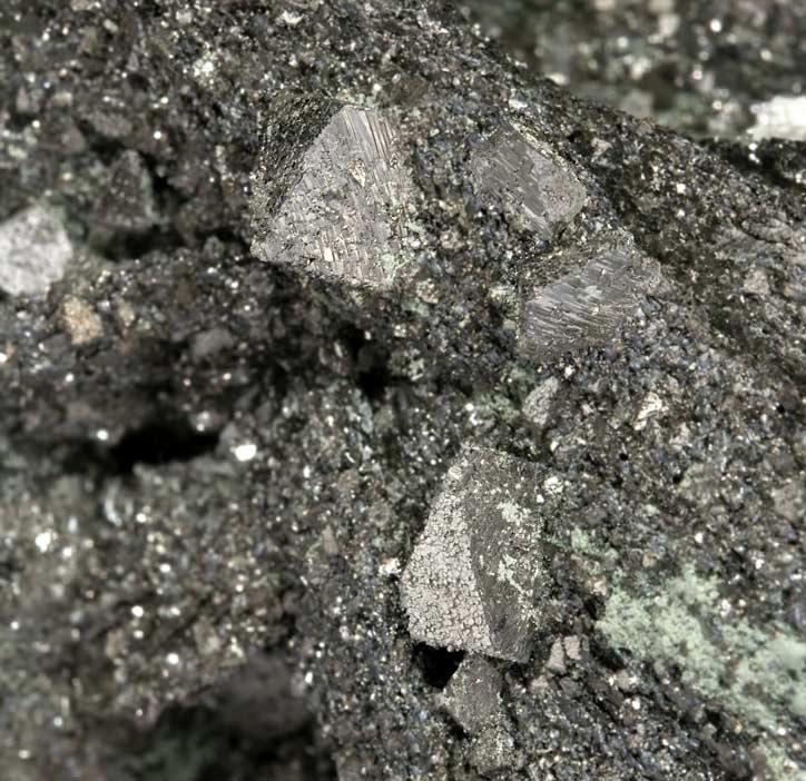 Arsenopyrite on Lollingite - Huanggang Mine_Chifeng_Inner Mongolia_China.jpg