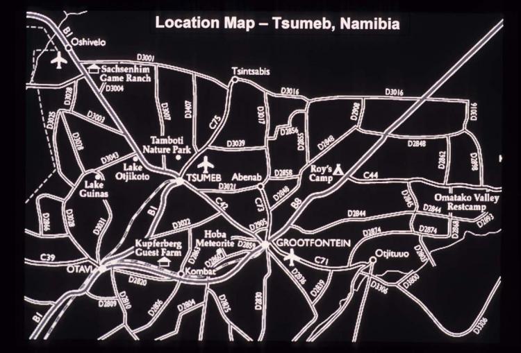 Namibia - Map of Tsumeb 1975 27.jpg