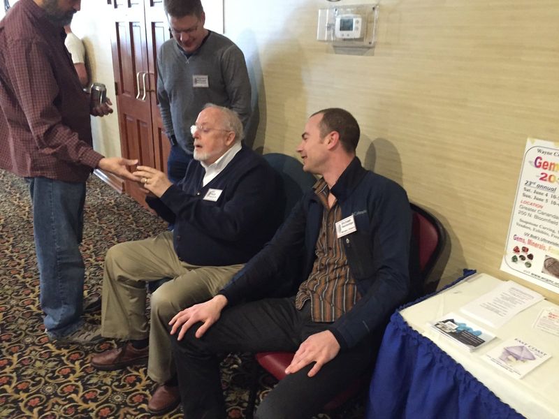 Bill Pinch at the 43rd Annual Rochester Mineralogical Symposium.jpg