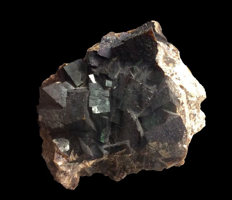 Fluorite, Charles Pfizer & Co. Inc. Quarry, Cleveland Musuem of Natural History Collection.jpg