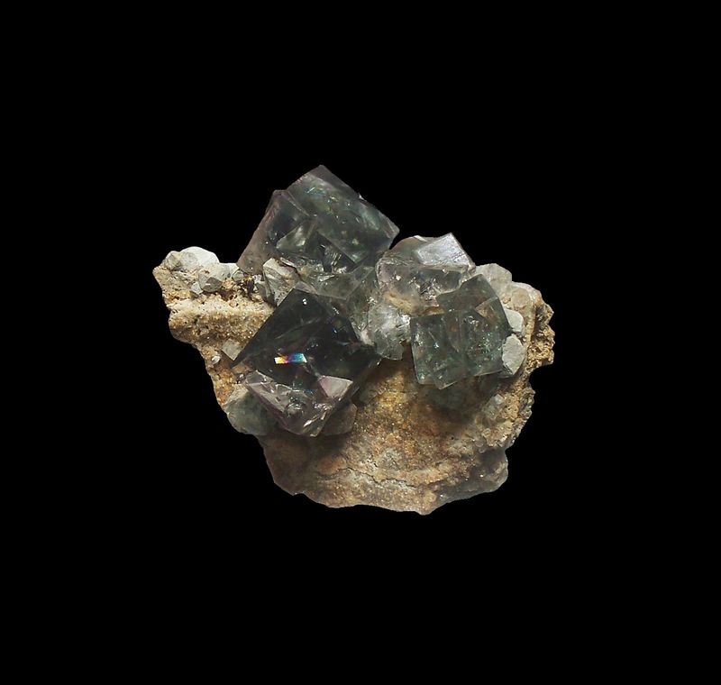 Fluorite, Weardale, Durham, England, Carnegie Museum of Natural History.jpg
