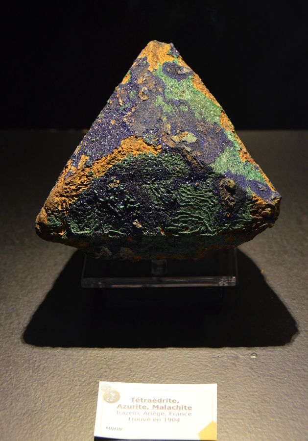 Sainte Marie 2014 - Copper exhibit - Tetrahedrite Irazein.jpg